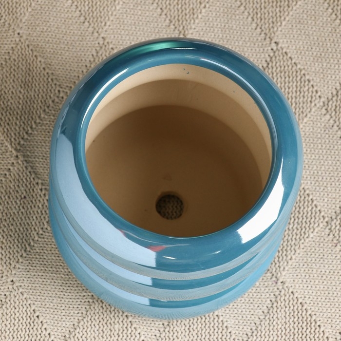 Горшок Горшок "Ханна" 13х13х11см, синий