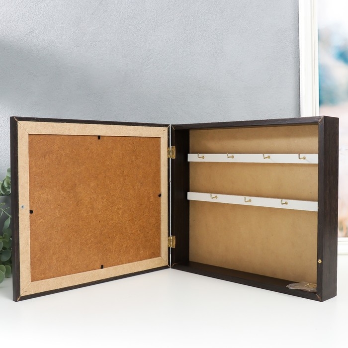 Ключница Ключница "Париж" венге 24х29 см