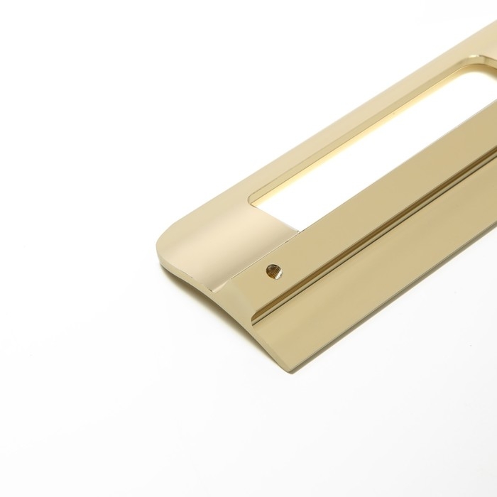 Ручка скоба мебельная RS1402, м/о=128, цвет сатиновое золото Ручка скоба мебельная RS1402, м/о=128, цвет сатиновое золото