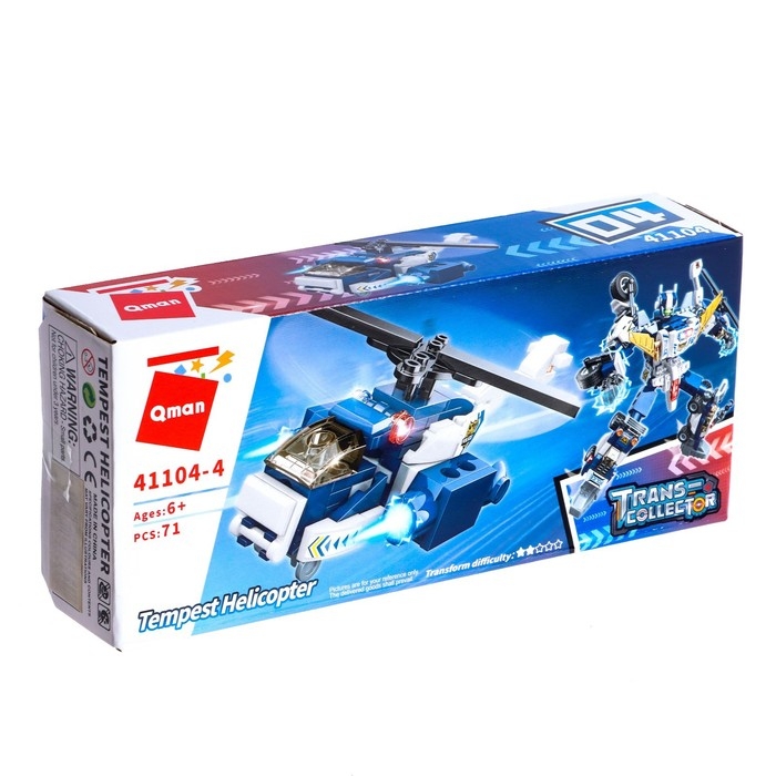 Конструктор Робот «Полицейский транспорт», 6 видов, МИКС Конструктор Робот «Полицейский транспорт», 6 видов, МИКС