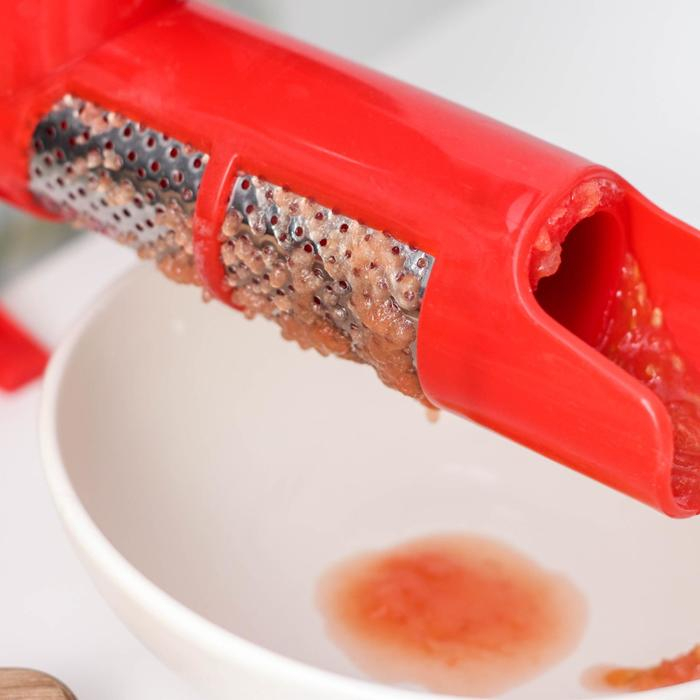 Соковыжималка для томатов Доляна, 27 см, цвет красный Соковыжималка для томатов Доляна, 27 см, цвет красный