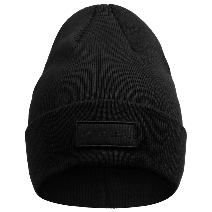 Шапка с отворотом РОСКОСМОС х ONLYTOP, р. 56-58, цвет чёрный Шапка с отворотом РОСКОСМОС х ONLYTOP, р. 56-58, цвет чёрный