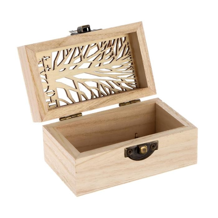 Шкатулка дерево для росписи To LOVE 6х10х5 см Шкатулка дерево для росписи To LOVE 6х10х5 см