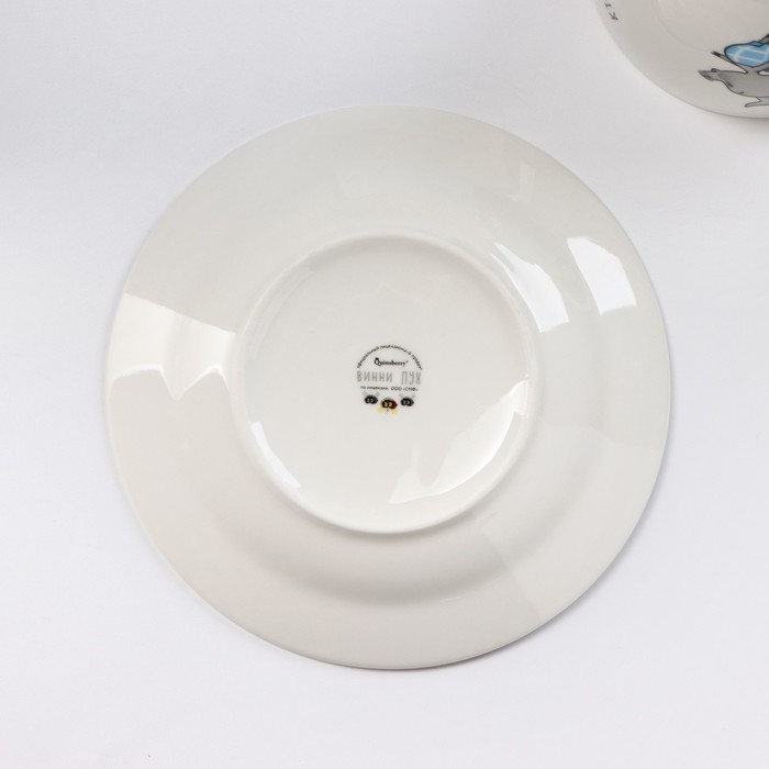 Чайная пара фарфоровая «Винни Пух», кружка 440 мл Чайная пара фарфоровая «Винни Пух», кружка 440 мл