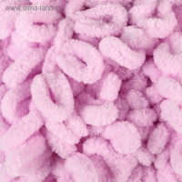 Пряжа "Puffy fine" 100% микрополиэстер 14,5м/100г  (194 св. розовый)