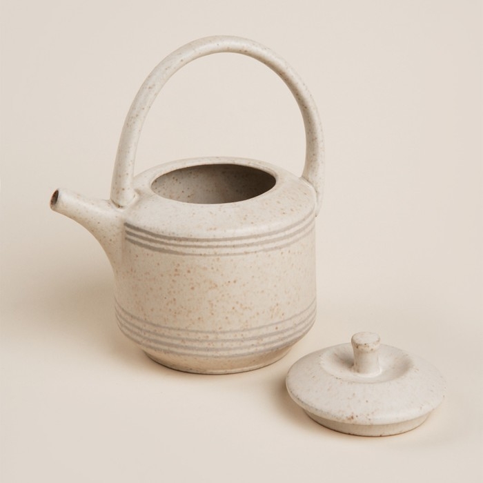 Чайник заварочный керамический SL Home «Райяс», 1 л, 18×13×20,5 см, цвет бежевый Чайник заварочный керамический SL Home «Райяс», 1 л, 18×13×20,5 см, цвет бежевый