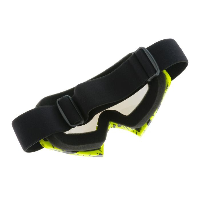 Очки-маска для езды на мототехнике, стекло сине-фиолетовый хамелеон, черно-желтые, ОМ-24 Очки-маска для езды на мототехнике, стекло сине-фиолетовый хамелеон, черно-желтые, ОМ-24