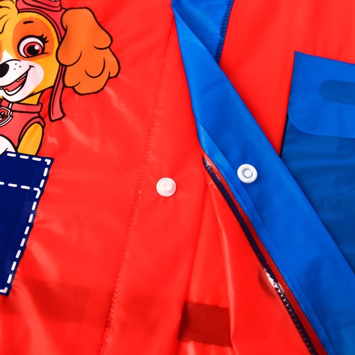 Дождевик детский, размер M, 100-110 см, Щенячий патруль Дождевик детский, размер M, 100-110 см, Щенячий патруль