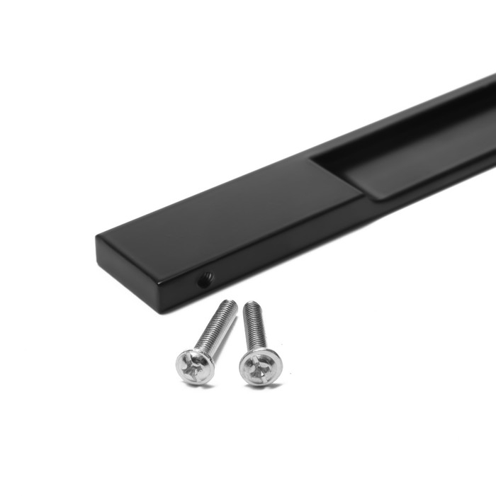 Ручка торцевая CAPPIO RP101BL, м/о 224 мм, цвет черный Ручка торцевая CAPPIO RP101BL, м/о 224 мм, цвет черный