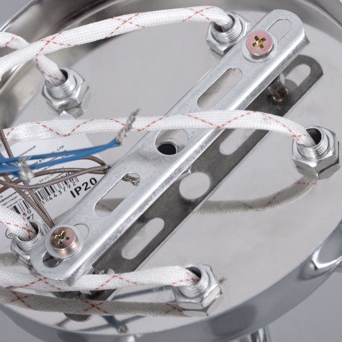 Люстра Люстра "Поли" 5х60Вт Е27 Хром 58х58х24см