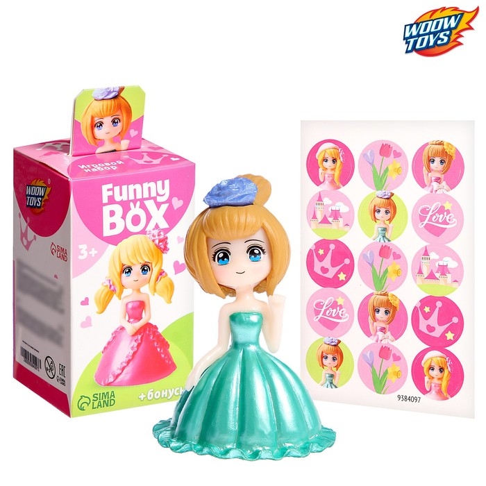 Игровой набор Funny box, принцессы, МИКС Игровой набор Funny box, принцессы, МИКС