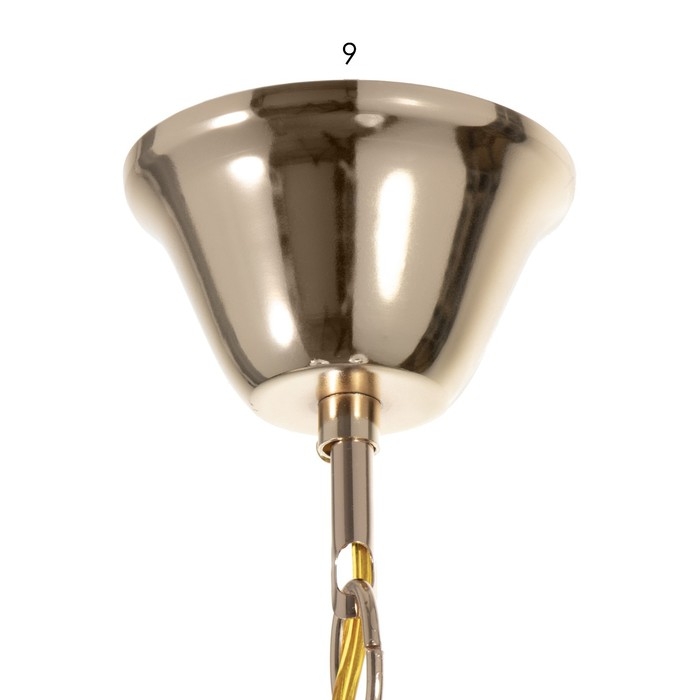 Люстра Люстра "Соната" 5хЕ27 40Вт золото 65х65х33-54 BayerLux