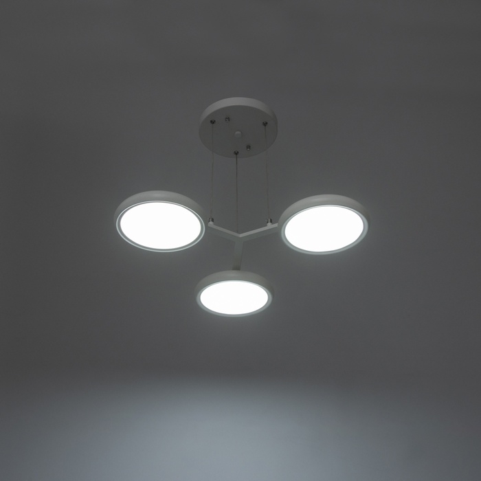 Люстра Люстра "Алис" 3хLED 72Вт 3000-6000К белый 52х52х100 см