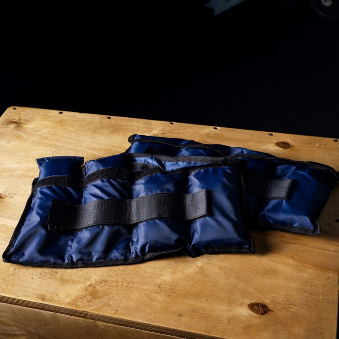 Утяжелители ONLYTOP, со сменным весом, 2 шт. × 2 кг, цвет МИКС Утяжелители ONLYTOP, со сменным весом, 2 шт. × 2 кг, цвет МИКС