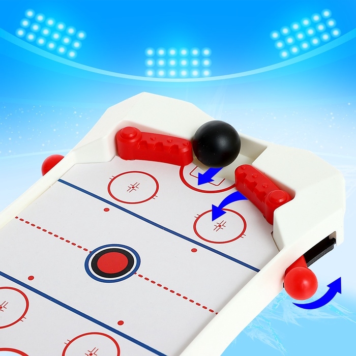 Настольный хоккей «Мини-матч», 2 игрока, 3+ Настольный хоккей «Мини-матч», 2 игрока, 3+