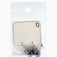 Серьги пластик &laquo;Цветок Майорика&raquo;, МИКС в серебре