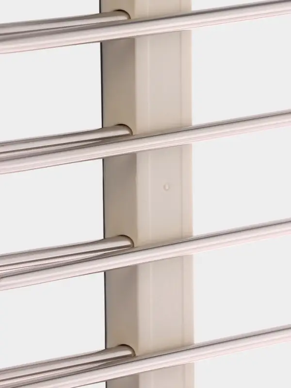 Вешалка для брюк многоуровневая, трансформер, 31.5&times;31&times;6 см, 6 уровней, чёрная