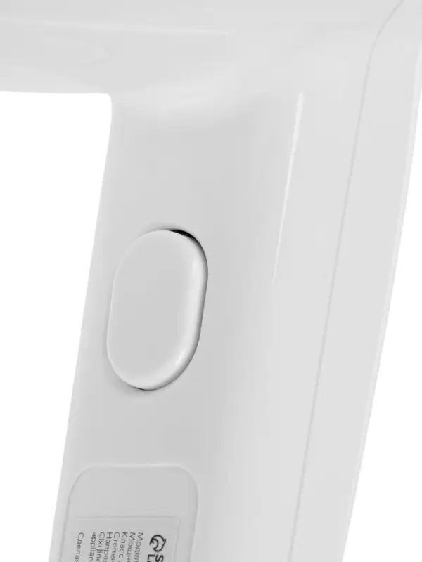 Фен LGE-006, 1300 Вт, настенный, 2 скорости, крепление, белый