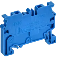 ARMAFIX Клемма пружинная CX2.5 BU 2,5мм2 проходная синяя IEK