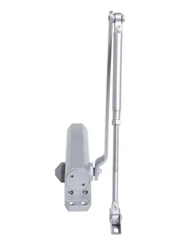 Доводчик дверей ТУНДРА G072 морозостойкий, до -50, до 120 кг, цвет серебро