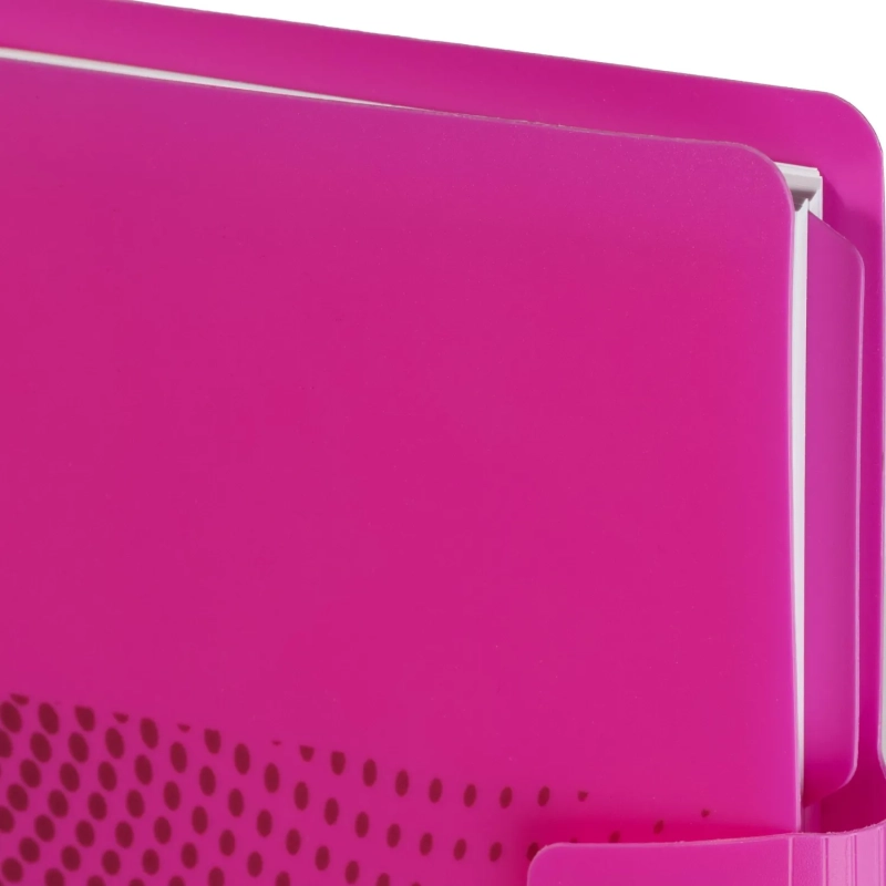 Ежедневник недатированный ATTACHE Digital розовый,А5, 272стр., на кольцах