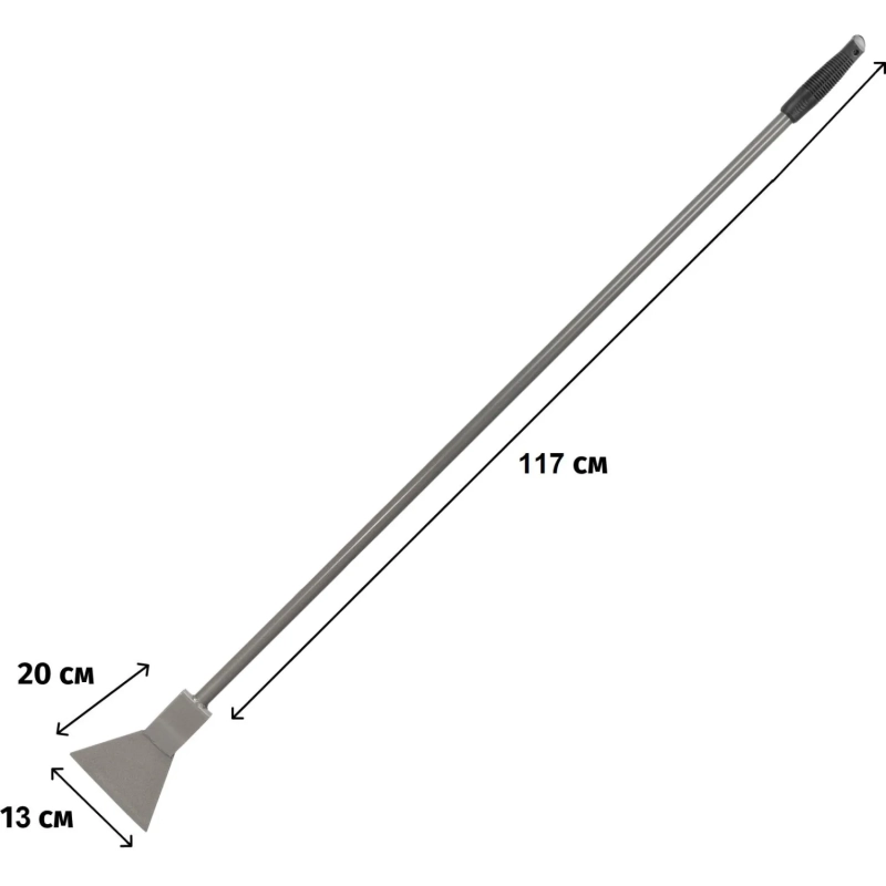 Ледоруб -топор РУБАХА-ПАРЕНЬ 1,1кг метал.черенок 2934