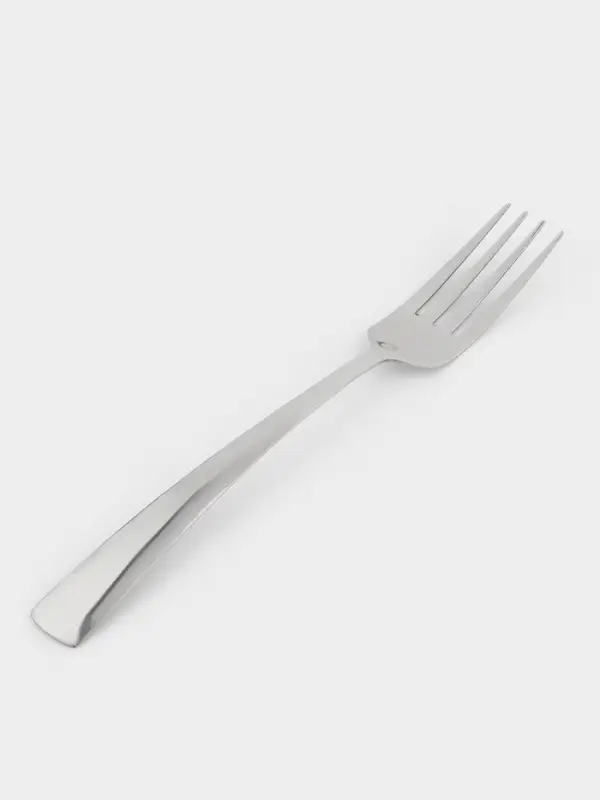 Вилка столовая Доляна Gleen, h=21 см, толщина 1.2 мм, нержавеющая сталь, серебристая