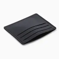 Картхолдер, на 6 карт, отделение для купюр, чёрный