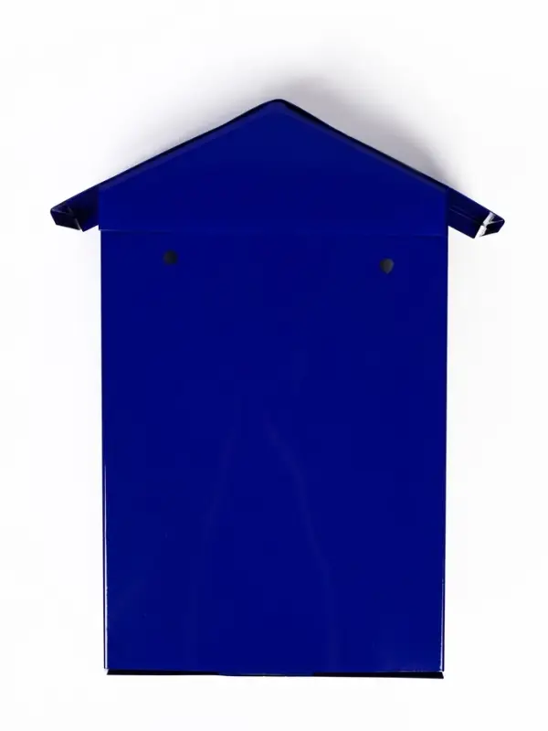 Ящик почтовый с замком, вертикальный Ящик почтовый с замком, вертикальный "Филин", синий