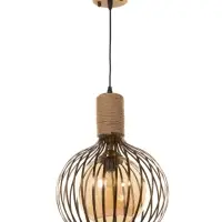 Светильник &laquo;Клубок&raquo; 1&times;40 Вт Е27 медь 28&times;28&times;28 см