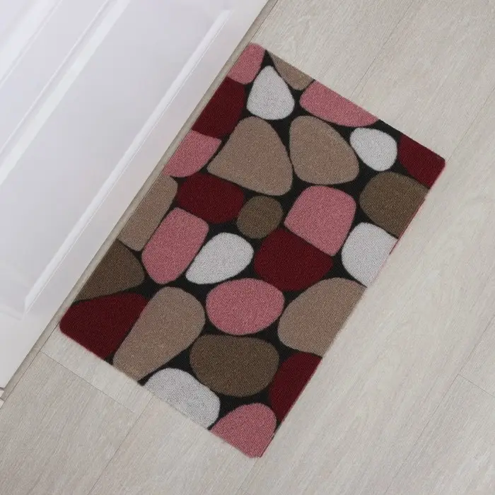 Коврик придверный Доляна, без окантовки, влаговпитывающий, 37&times;58 см