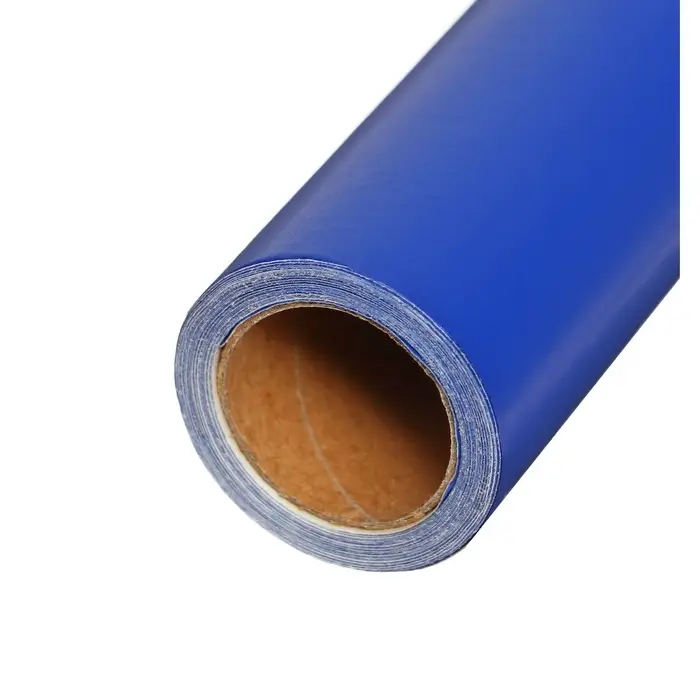 Плёнка самоклеящаяся, синяя, 0.45&times;3 м, 80 мкм