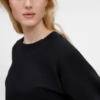 Свитшот унисекс Avenu, черный, размер XL/XXL
