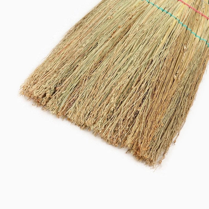 Веник узбекский из сорго 3х-прошивной 3х-лучевой, 87-96 см, (фасовка 50шт.) Веник узбекский из сорго 3х-прошивной 3х-лучевой, 87-96 см, (фасовка 50шт.)