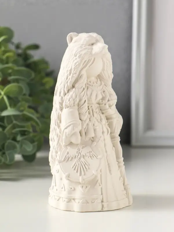 Фигурка гипс &laquo;Берегиня Шаманка медведица&raquo;, 13.5&times;6 см