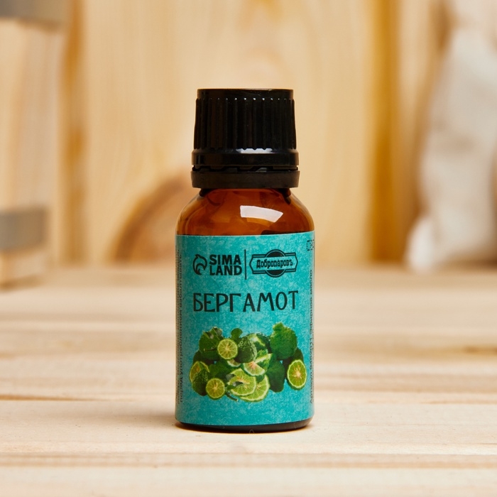 Эфирное масло  Эфирное масло "Бергамот" флакон-капельница 17 мл "Добропаровъ"
