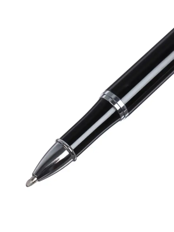 Набор подарочных ручек Calligrata &laquo;Гравюра&raquo;, 2 штуки (капиллярная и шариковая), в футляре кожзам, корпус чёрный