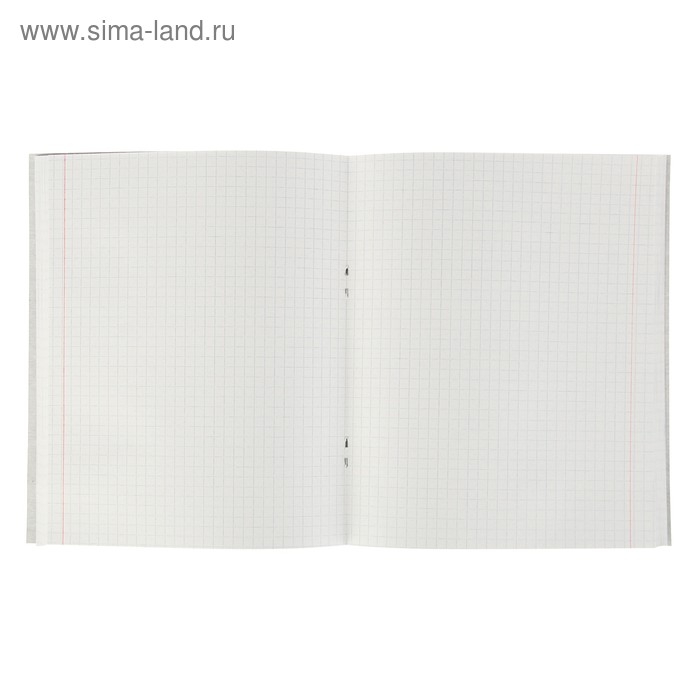 Тетрадь 96 листов в клетку "Цветы-2", обложка мелованный картон, блок №2 белизна 75% (серые листы), МИКС