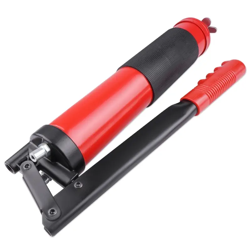 Шприц рычажно-плунжерный 500 мл профессиональный (гибкий шланг, трубка) под тубу AVS GM-500H