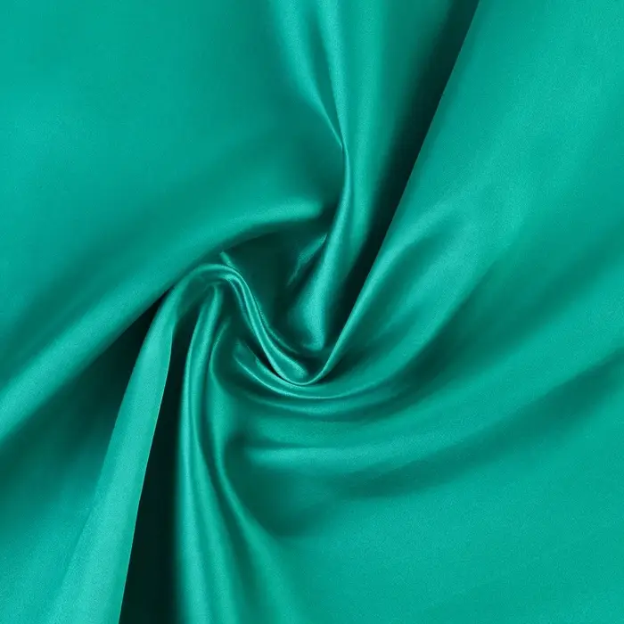 Ткань для рукоделия, атлас, лоскут зелёный 50&times;75 см