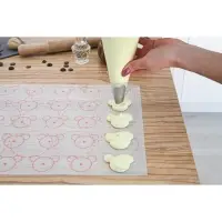 Силиконовый коврик армированный «Макарон.Ушки», 42×29,5 см Силиконовый коврик армированный «Макарон.Ушки», 42×29,5 см