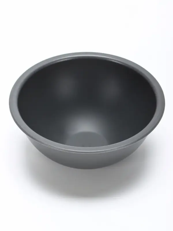 Миска для животных &laquo;Дубль Мини&raquo;, 200 мл, покрытие софт-тач, цвет смоки