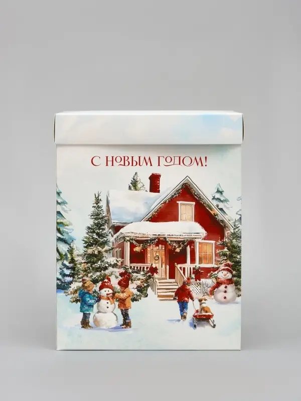 Коробка складная «Карусель с лошадками» 18×23×14 см Коробка складная «Карусель с лошадками» 18×23×14 см