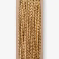 Тесьма декоративная &laquo;Шанель&raquo;, 8 мм, 10&plusmn;1 м, цвет золотой