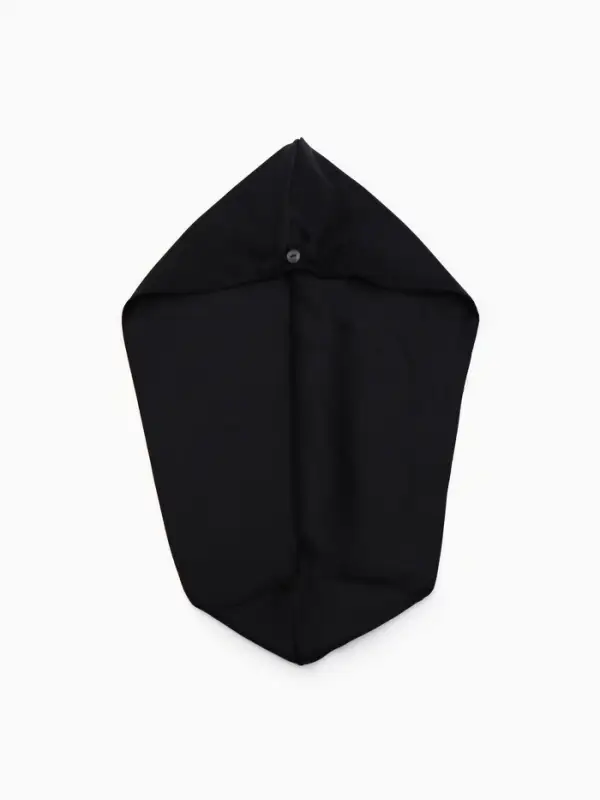 Чалма - тюрбан для волос MINAKU, 25&times;68 см, тенсель, чёрная