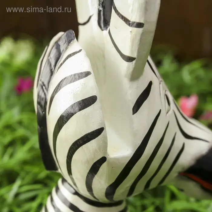 Сувенир дерево "Маленькая зебра" подставка под очки 20х14х7 см