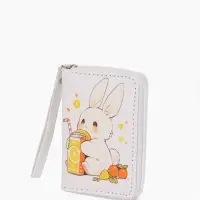 Кошелек дет 07-01-01 Июнь2532 заяц, 12*1,5*9 см, 2 отд+отд/молн, д/карт, белый Кошелек дет 07-01-01 Июнь2532 заяц, 12*1,5*9 см, 2 отд+отд/молн, д/карт, белый