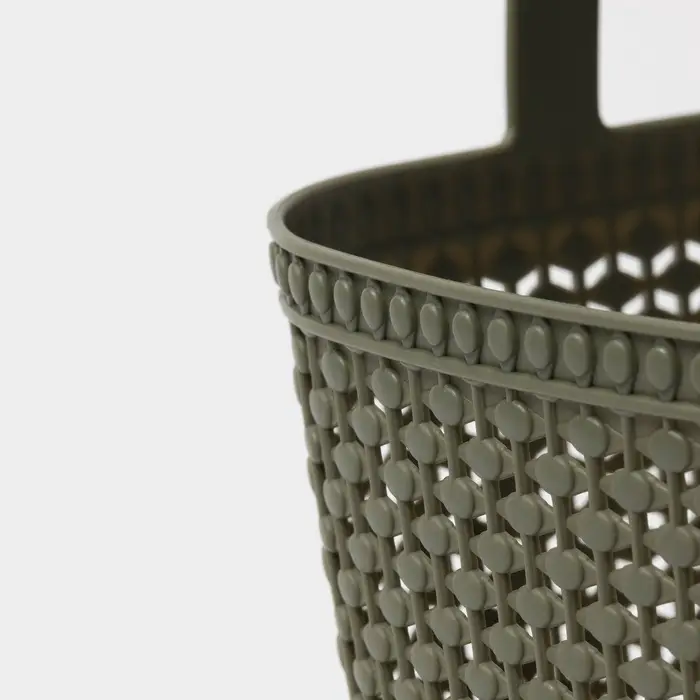 Корзина - сумка для хранения &laquo;Лукошко&raquo;, пластик, 29&times;15&times;24.5 см, цвет МИКС