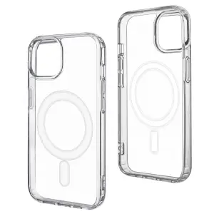 Чехол для iPhone 14 Clear Case (MagSafe) в пакетике