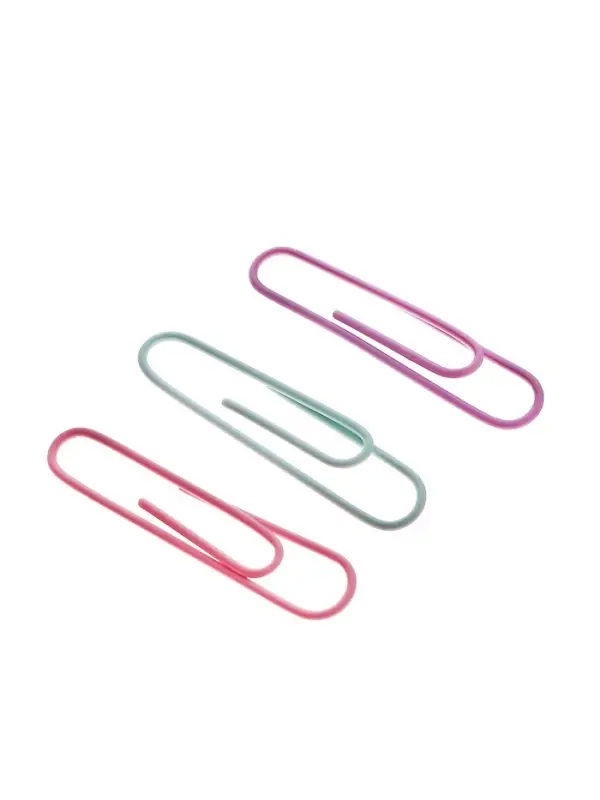 Скрепки 50 мм пастель в пластиковой тубе 300 штук